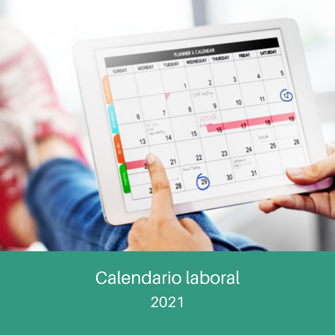 Calendario laboral 2021