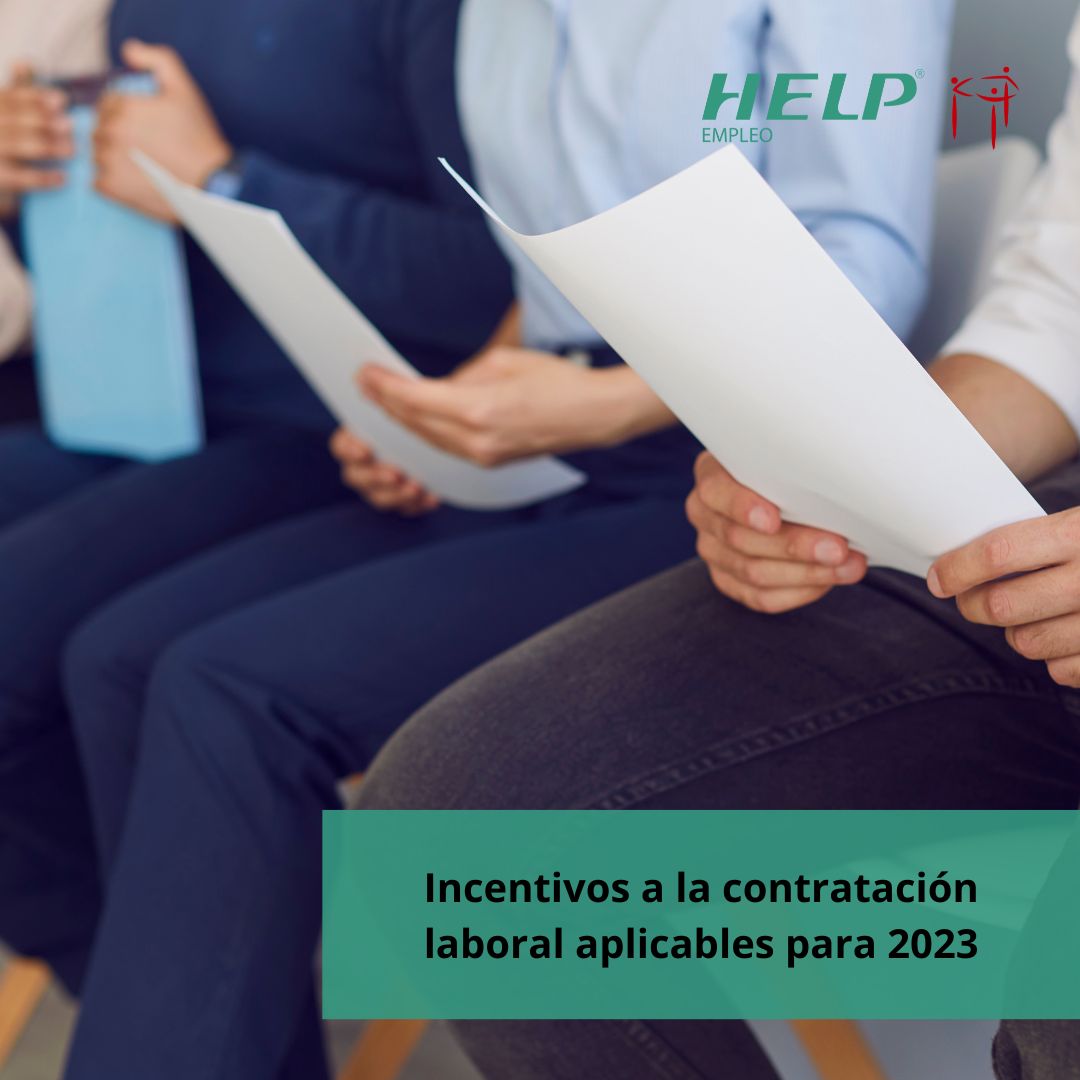 Incentivos a la contratación laboral aplicables para 2023