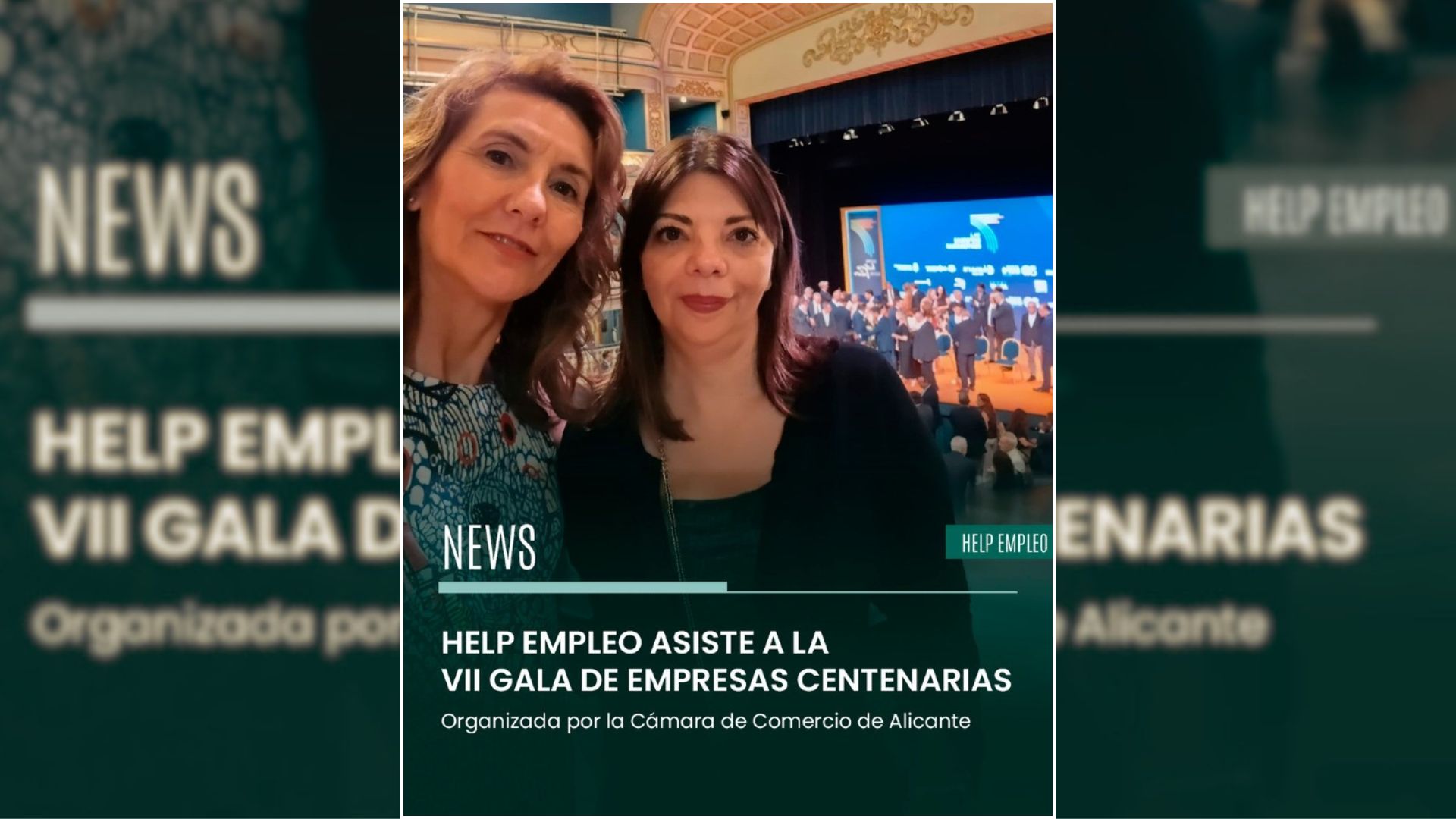 Help Empleo asiste en la VII Gala de Empresas Centenarias de Alicante